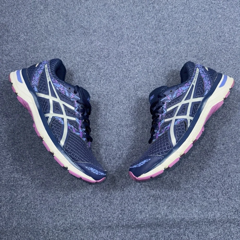 Asics Gel-Excite 4 T6E8N Women's 7.5 Running Shoes Indigo Blue Athletic Sneakers